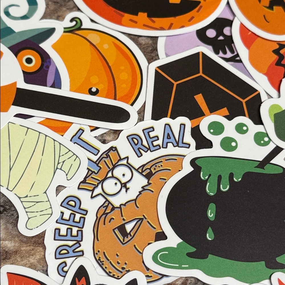 Halloween Themed Sticker Set - Picture 2 of 3